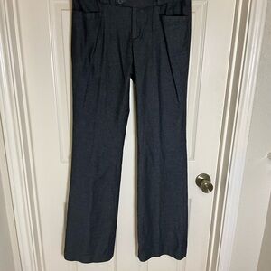 Banana Republic Martin Fit Pants – Size 8 in Charcoal